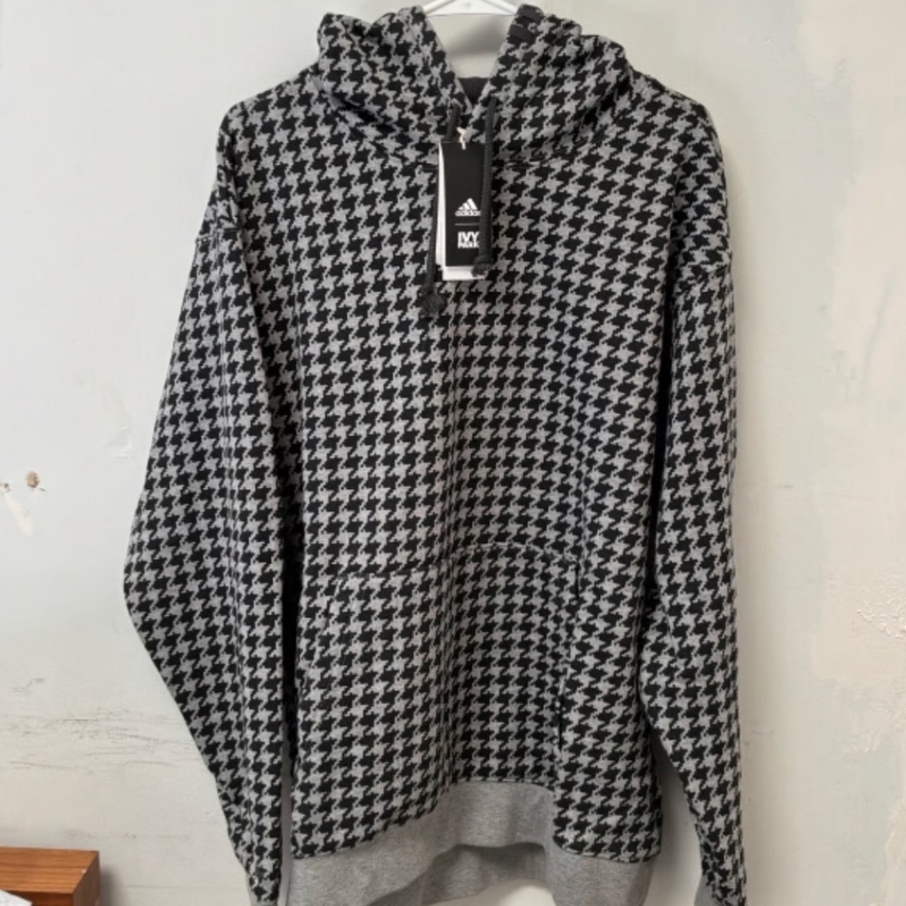 Adidas Ivy Park Houndstooth Sweater — Medium — NWT — Rare Drop